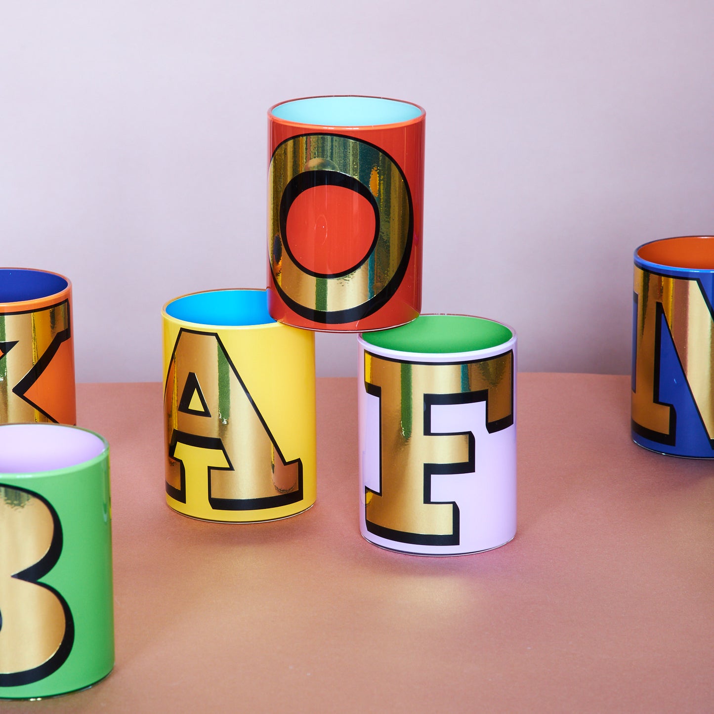 DISCONTINUED: Alphabet Brush Pot - S